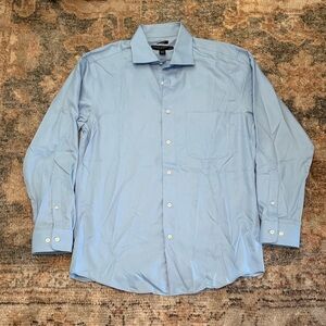 Pronto Uomo Light Blue Long-Sleeve Dress Shirt